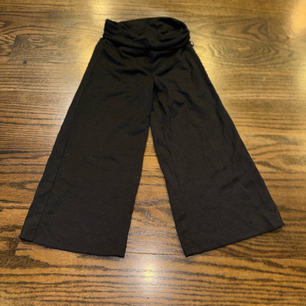 GAP Kids Black Casual Wide-Leg Pants